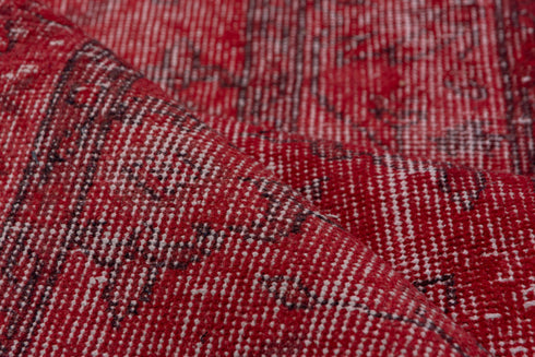 Vintage Overdyed Runner Rug (3' x 10')